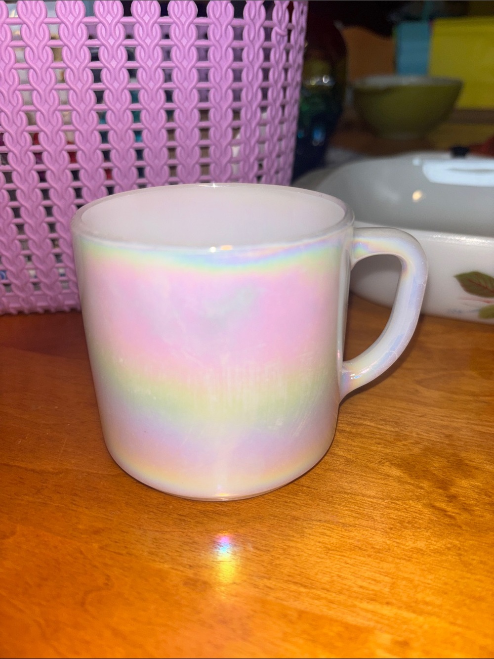 Moon glow  1960’s Federal Glass Mug